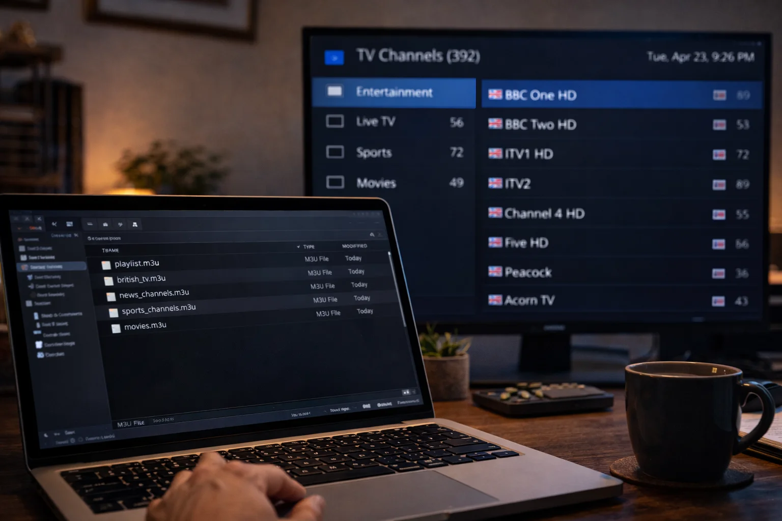 Iptv M3u Playlist - BritVisionTV